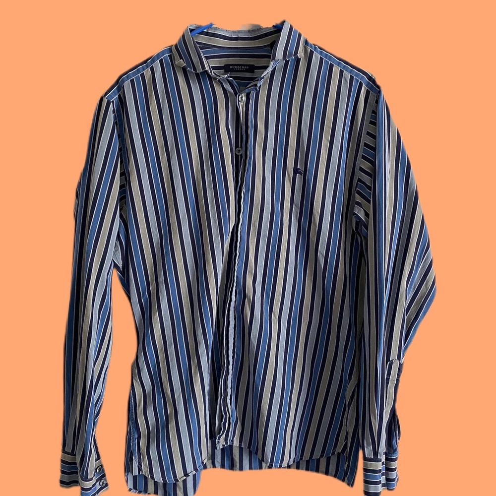 Burberry button down shirt